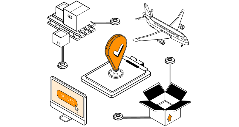 End-to-End Visibility Supply chain management in real time